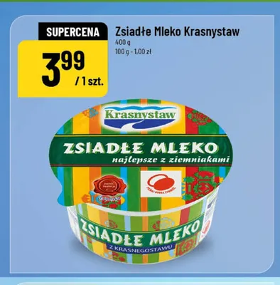 Zsiadłe mleko Krasnystaw promocja w POLOmarket