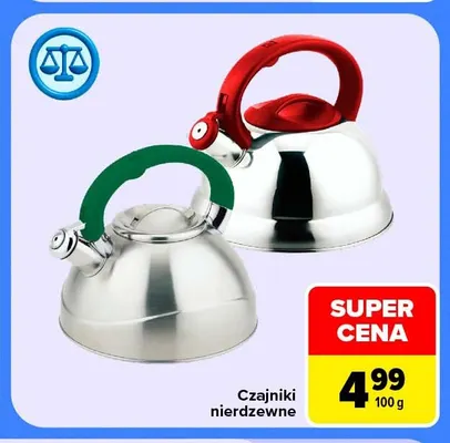 Czajniki nierdzewne promocja w Carrefour
