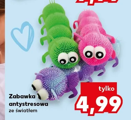 Zabawka antystresowa ze światłem promocja w BACK TO SCHOOL