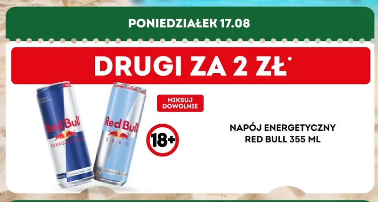 Napój energetyczny ultra pink Black energy promocja w Żabka
