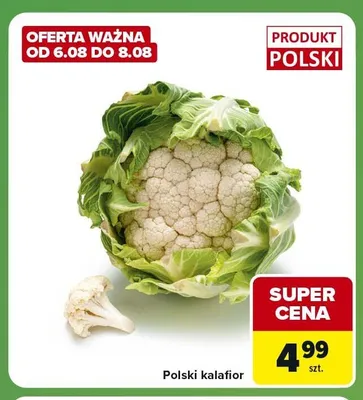 Kalafior polski promocja w Carrefour Express