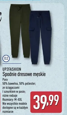 Spodnie dresowe męskie rozm. l-xxl Goodyear promocja w Aldi