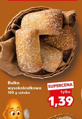 Bułka wysokobiałkowa promocja w Kaufland