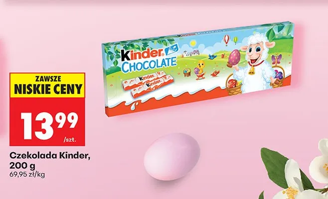 Kinder Czekolada promocja w Biedronka