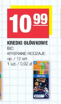 Kredki ołówkowe BIC Kids promocja w SPAR