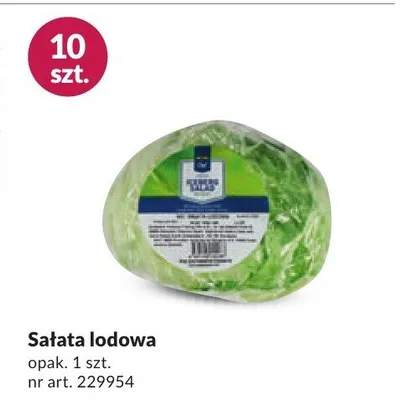 Sałata lodowa promocja w Makro