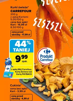 Kurki świeże Carrefour promocja w Carrefour
