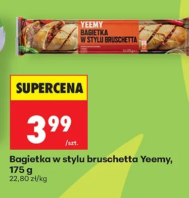 Bagietka w stylu bruschetta promocja w Biedronka