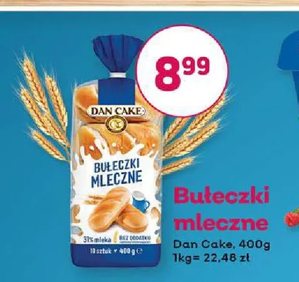 Bułeczki mleczne Dan Cake promocja w Bliski