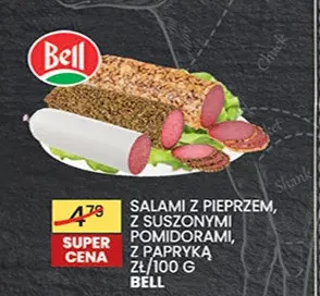 Salami z pieprzem Bell promocja w Wafelek