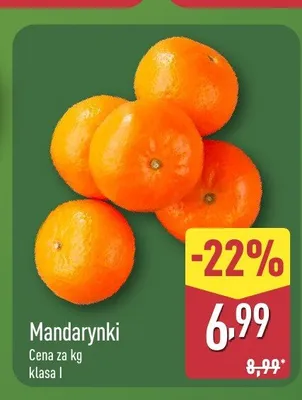 Mandarynki klasa I promocja w Aldi