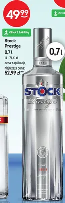 Wódka Stock Prestige promocja w Żabka