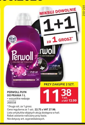 Płyn do prania Perwoll promocja w Selgros