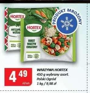 Warzywa Mieszanka wielowarzywna Hortex promocja w Chorten