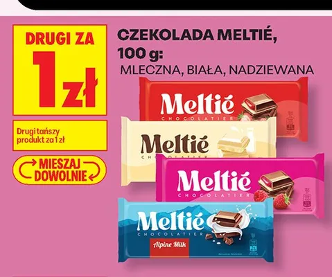 Czekolada Meltié Alpine Milk promocja w Biedronka