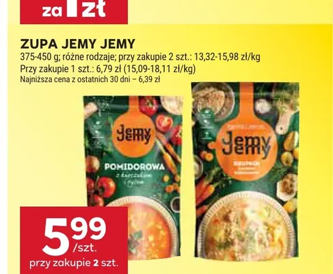 Zupa Jemy promocja w Stokrotka
