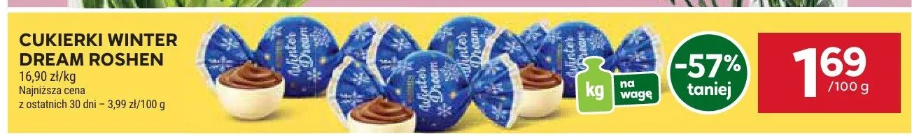Cukierki Winter Dream promocja w Stokrotka