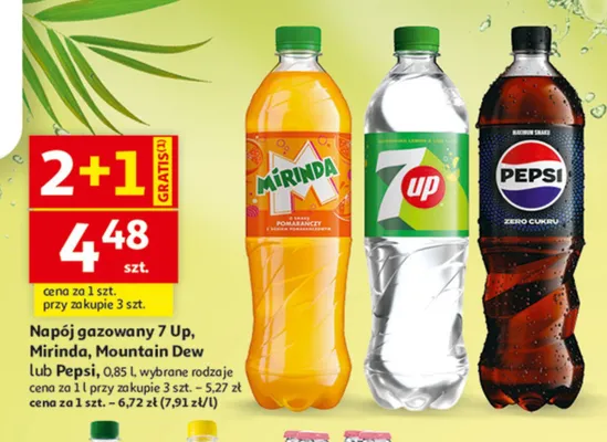 Napój gazowany Pepsi promocja w Auchan