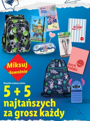 Zestaw kreatywny Stitch promocja w Lidl