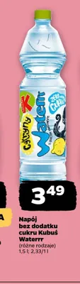 Napój bez dodatku cukru Kubuś Waterrr promocja w Netto