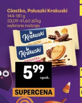 Ciastka Krakuski promocja w Delikatesy Centrum