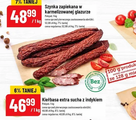 Szynka zapiekana w karmelizowanej glazurze promocja w POLOmarket