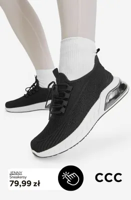 Sneakersy Jenny promocja w CCC