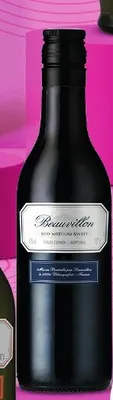 Wino czerwone Beauvillon Red Medium Sweet promocja w Żabka