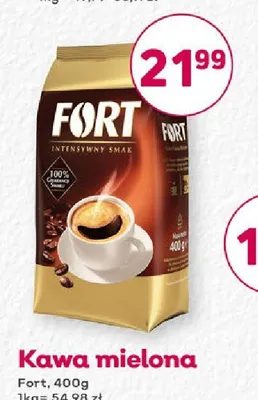 Kawa mielona Fort promocja w Bliski