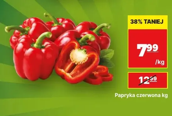 Papryka czerwona promocja w API Market
