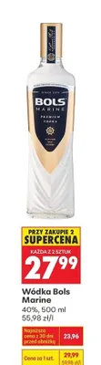 Wódka Bols Marine 40% promocja w Biedronka