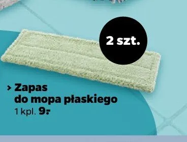 Zapas do mopa płaskiego Aquantic promocja w Netto