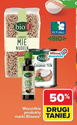 Sos sojowy Bioasia promocja w Carrefour Market