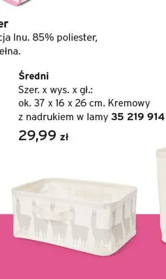 Składany organizer średni promocja w Tchibo