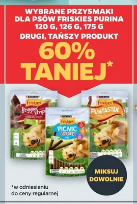 Przysmaki dla psów Purina Friskies Beggin' Strip promocja w Netto