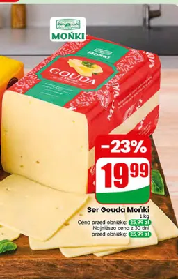 Ser Gouda Mońki promocja w Dino