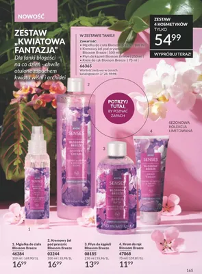 Płyn do kąpieli Blossom Breeze promocja w AVON