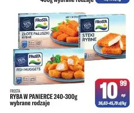 Steki rybne Frosta promocja w Tomi Markt