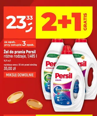 Żel do prania lavender Persil expert promocja w Dealz