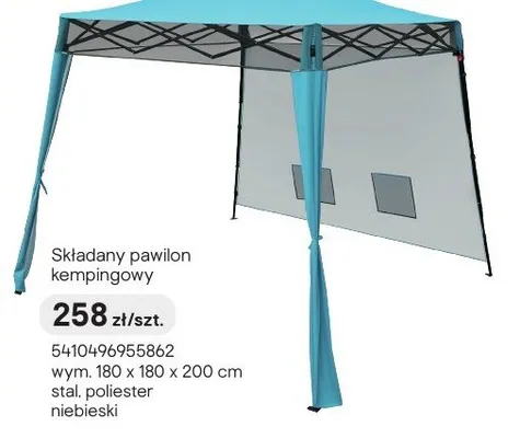 Składany pawilon kempingowy promocja w Castorama