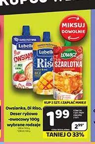 Owsianka Lubella truskawka banan promocja w Delfin