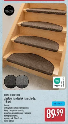 Zestaw nakładek na schody Home Creation 15-pak promocja w Aldi