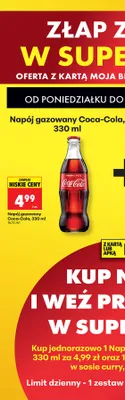 Napój gazowany Coca-Cola promocja w Biedronka