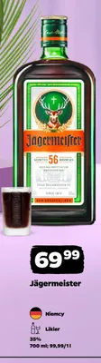 Likier Jägermeister promocja w Netto