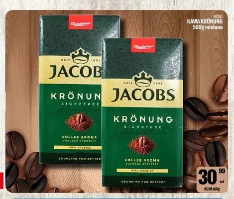 Kawa mielona Jacobs Krönung promocja w Tomi Markt