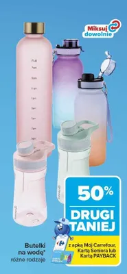 Butelka na wodę Sistema promocja w Carrefour