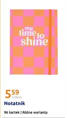 Notatnik 96 kartek promocja w Action