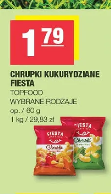 Chrupki kukurydziane Fiesta promocja w SPAR