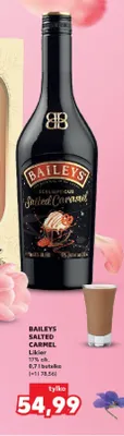 Likier Baileys Salted Caramel 17% alk. promocja w Kaufland