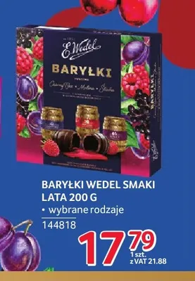Czekoladki Baryłki E.Wedel Smaki Lata promocja w Selgros